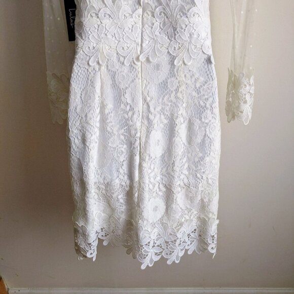 NWT Lulus Long Sleeve Lace Dress - Size S - Picture 8 of 16